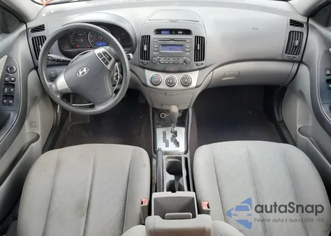 2010 Hyundai Elantra Blue from USA, damaged, VIN KMHDU4AD0AU876863